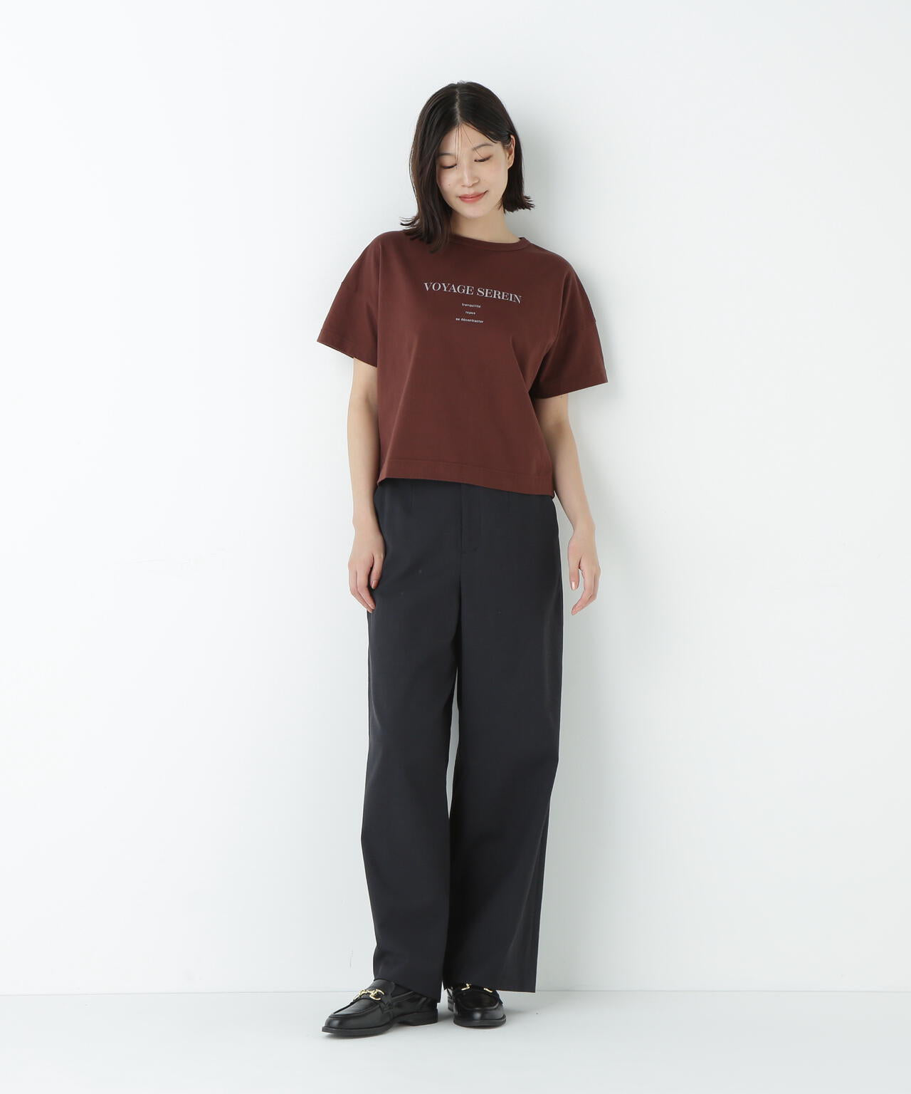 メッセージロゴTシャツ | human woman（ヒューマンウーマン