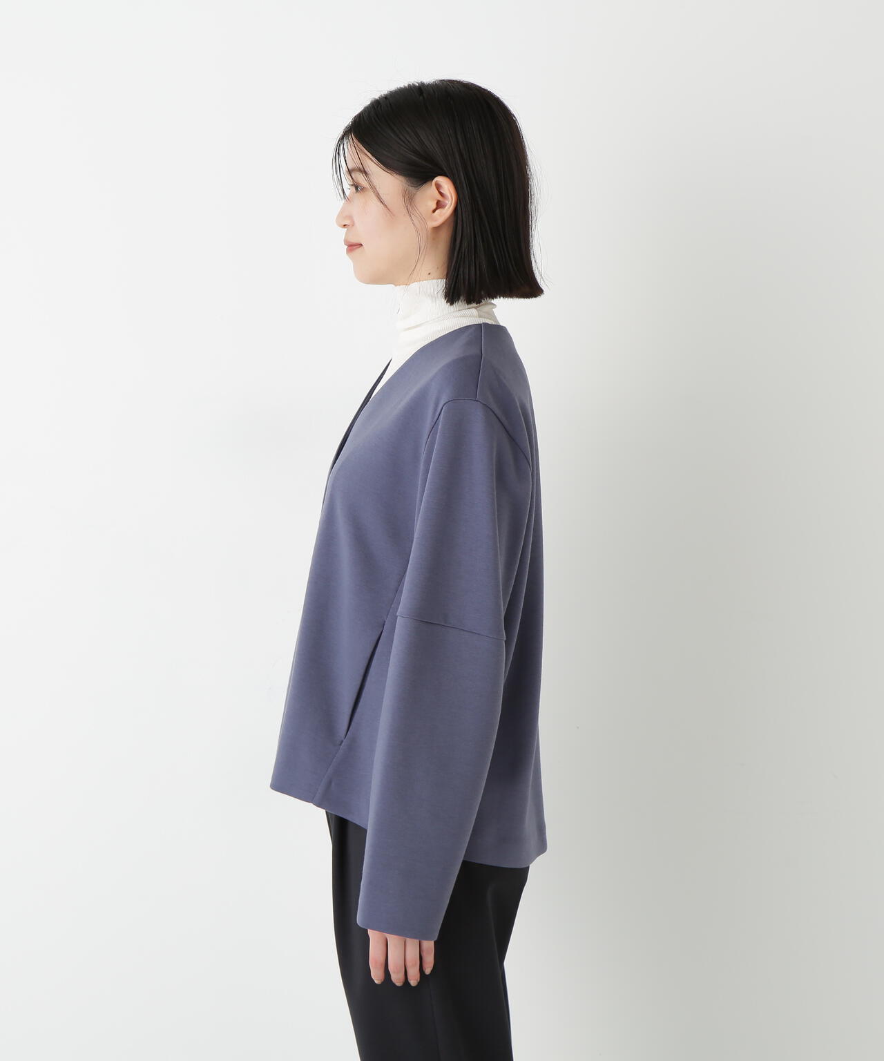 ダンボールＶネックカーディガン