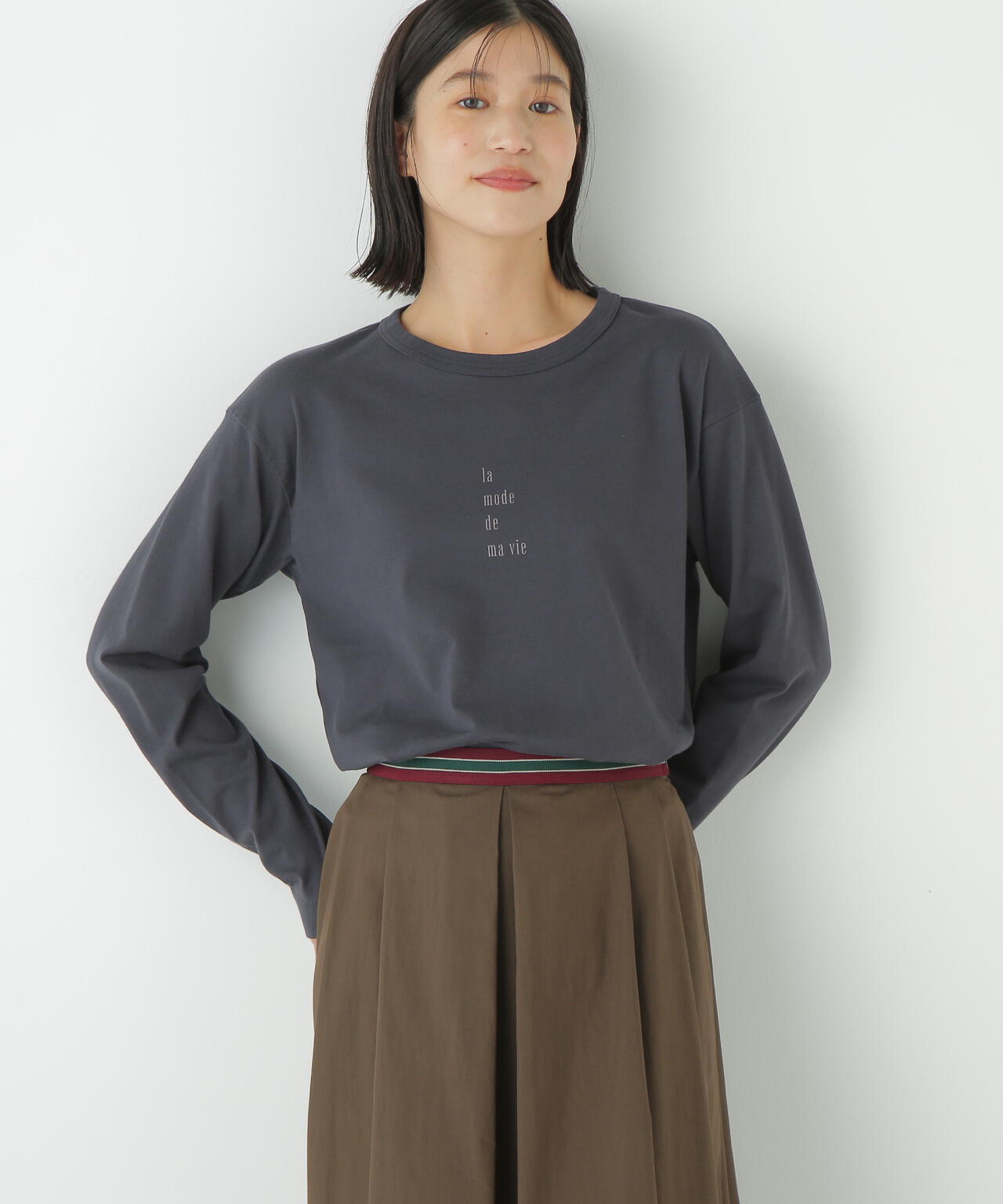 ロゴ長袖Ｔシャツ