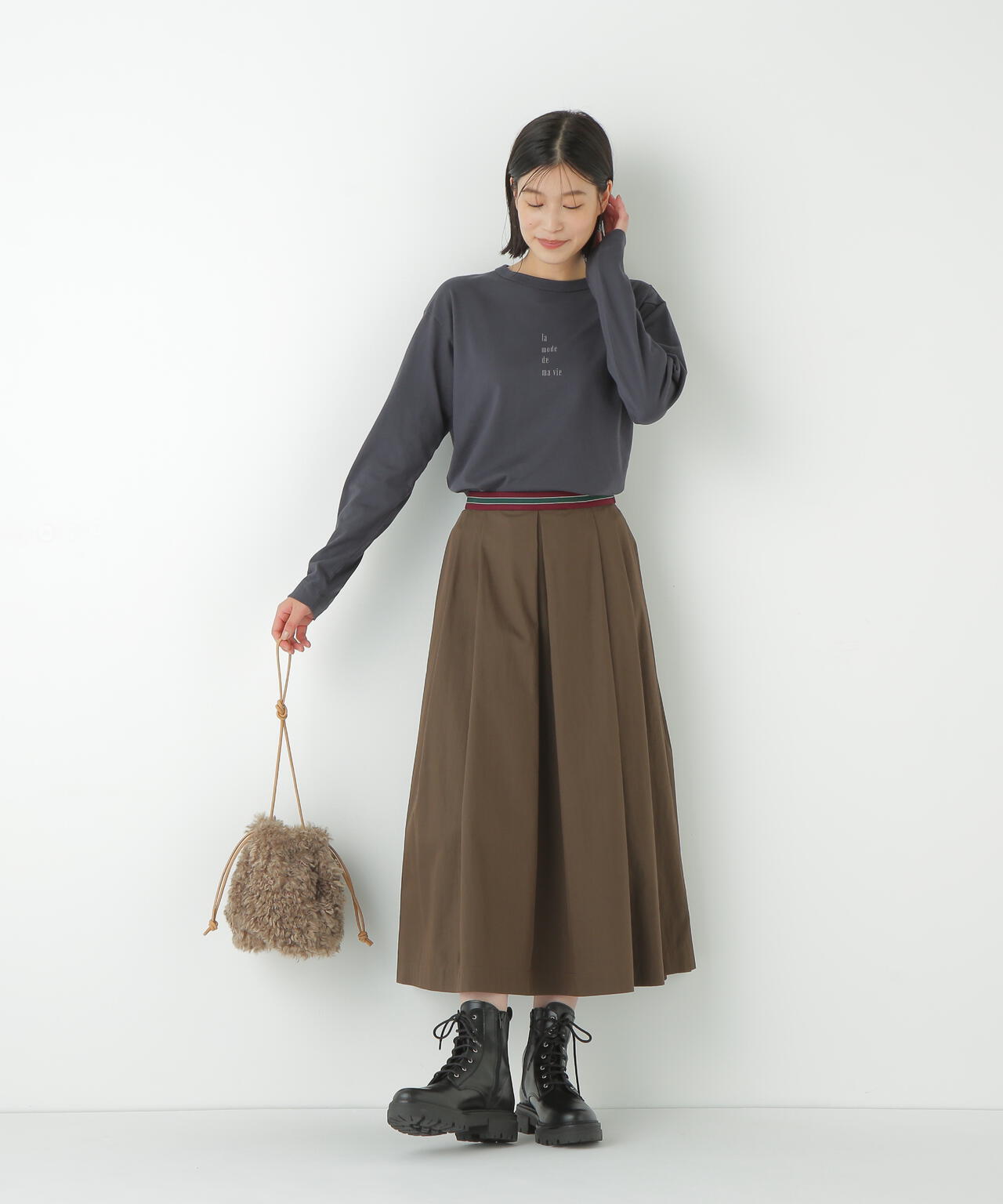 ロゴ長袖Ｔシャツ