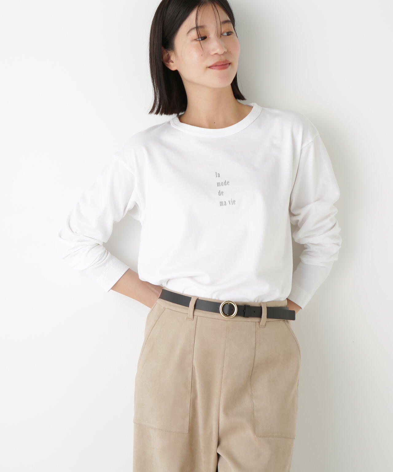 ロゴ長袖Ｔシャツ