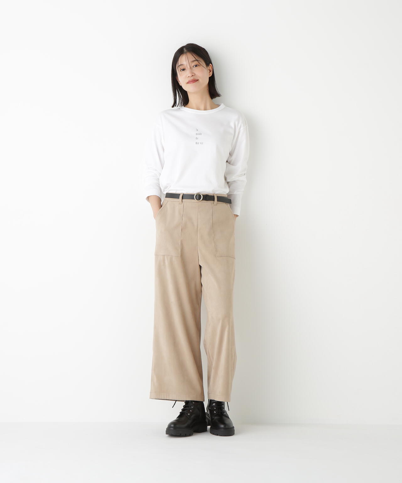 ロゴ長袖Ｔシャツ