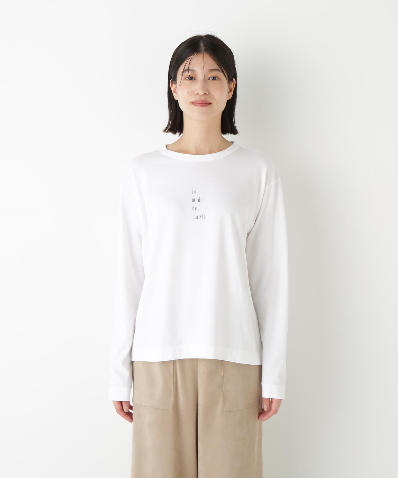 ロゴ長袖Ｔシャツ