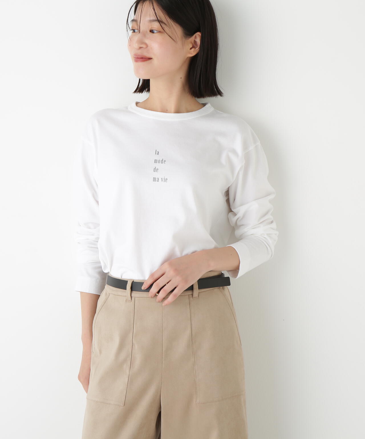 ロゴ長袖Ｔシャツ