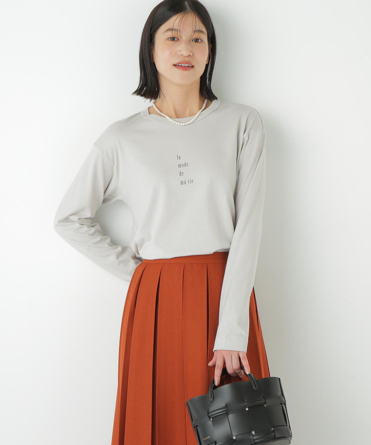 ロゴ長袖Ｔシャツ