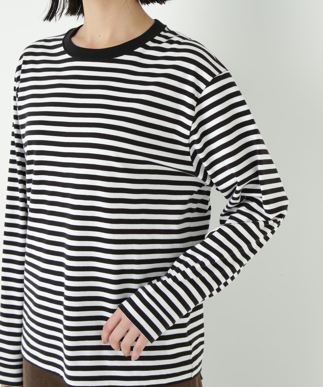 HUMAN MADE ボーダー　カットソー（XL） ゼロロックコットンスムースボーダーカットソー | human woman