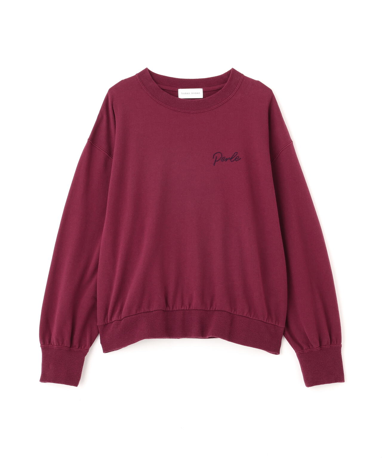 チェーンステッチロゴトレーナー