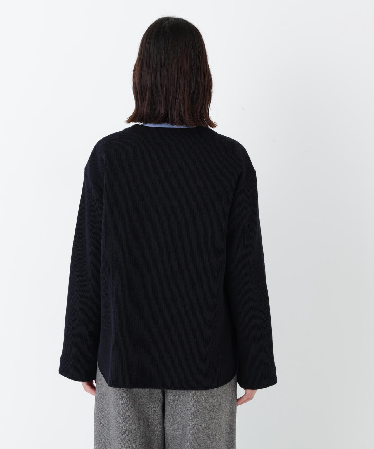 クォーターゲージＶネックカーディガン