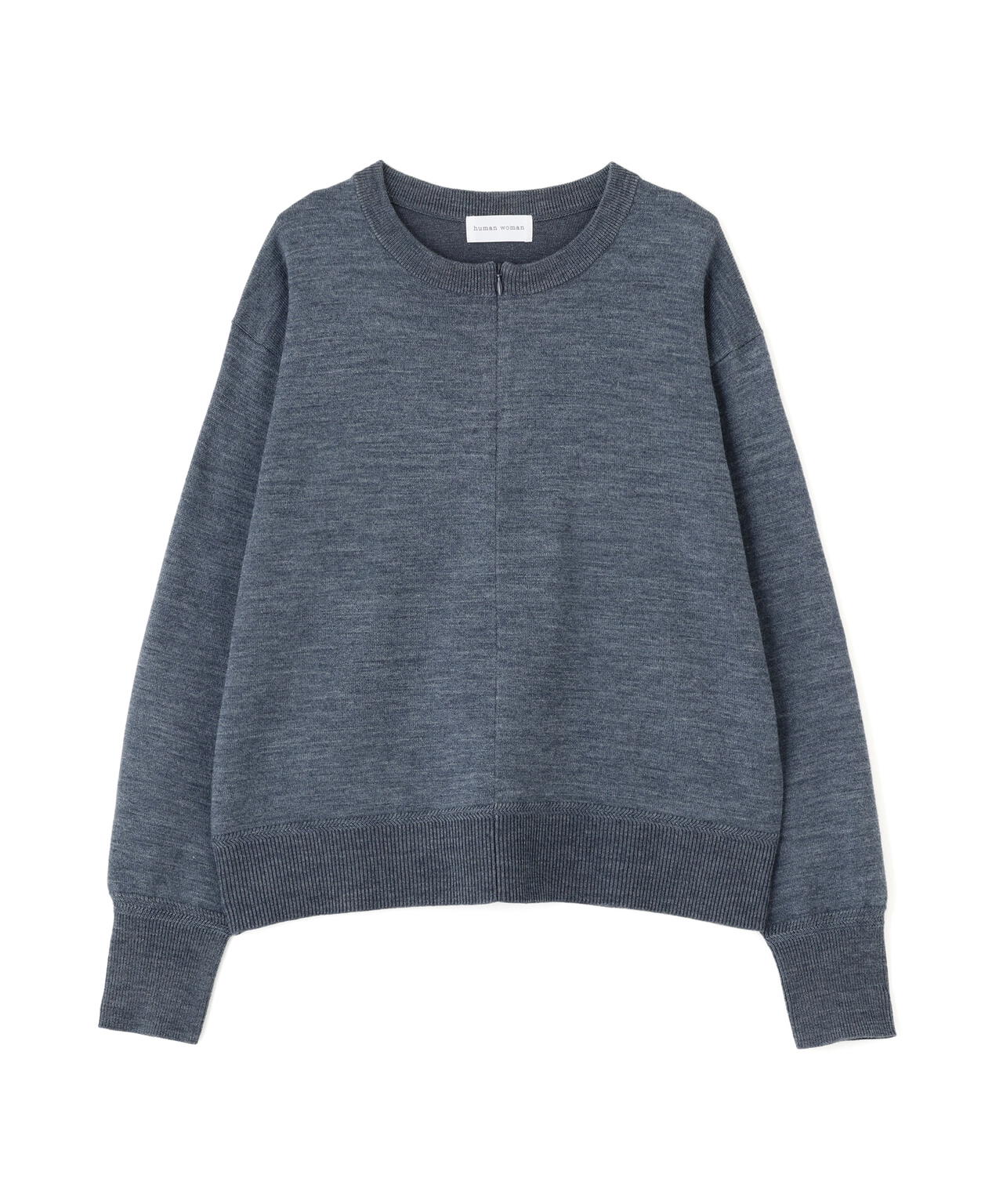 Hirose ～⭕プロフィール見て⭕　1103 ハイゲージプレーティングスキッパー風プルオーバー | human