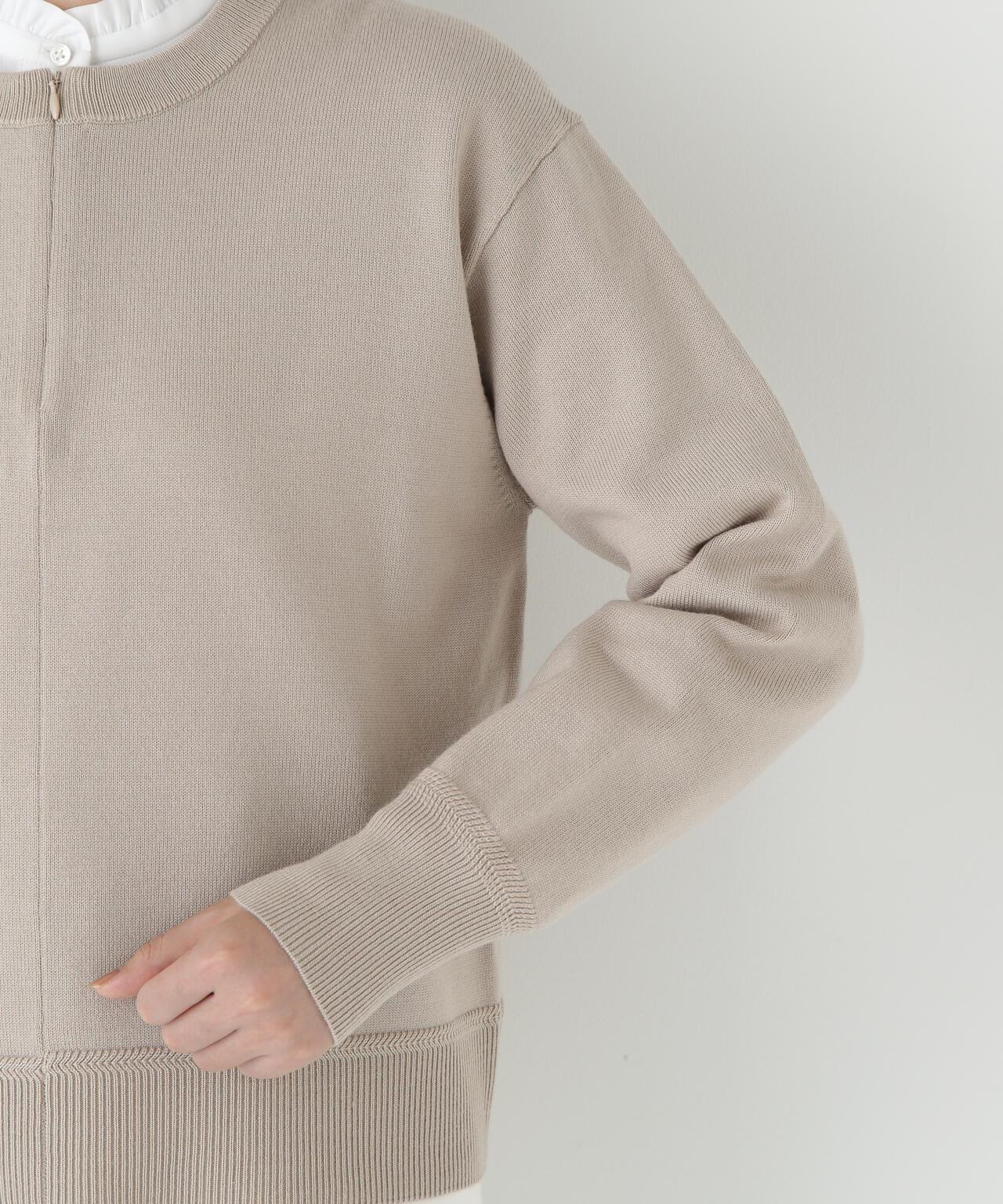 himenaru415ページ ハイゲージプレーティングスキッパー風プルオーバー | human