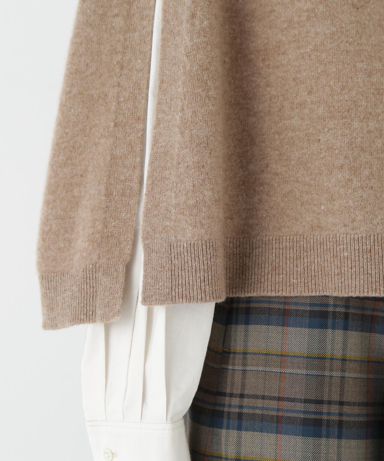 ハイゲージウールケープニット | human woman（ヒューマンウーマン