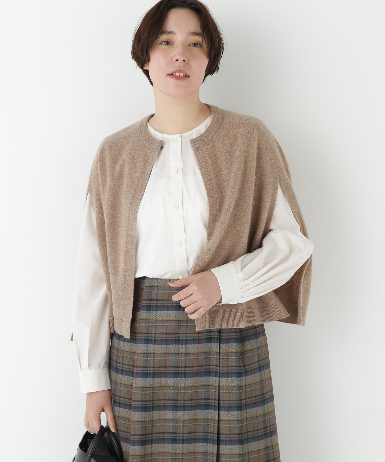 V TWELVE ニット カタログ掲載品】【ウォッシャブル】ダブルタートルネックプル