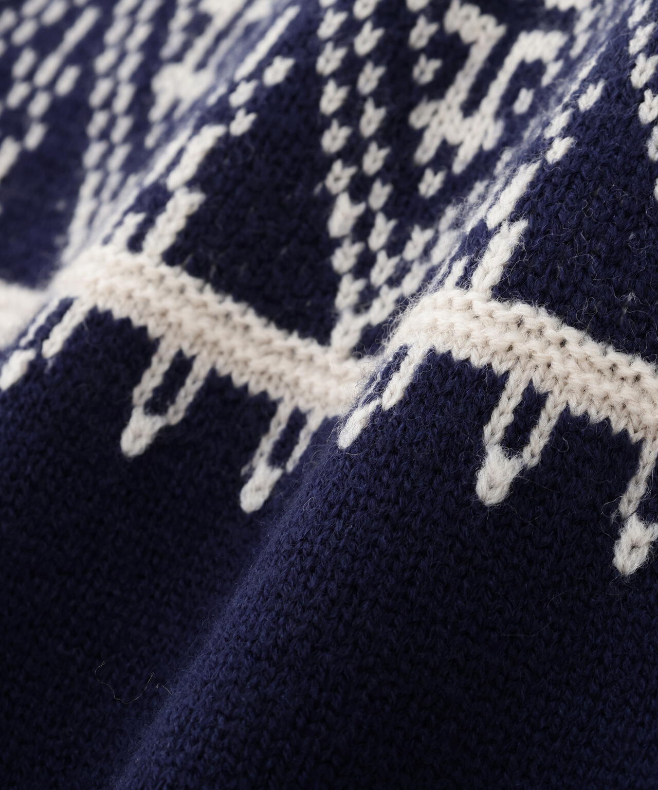 ウールアクリル求心ジャカードプルオーバー | human woman（ヒューマン