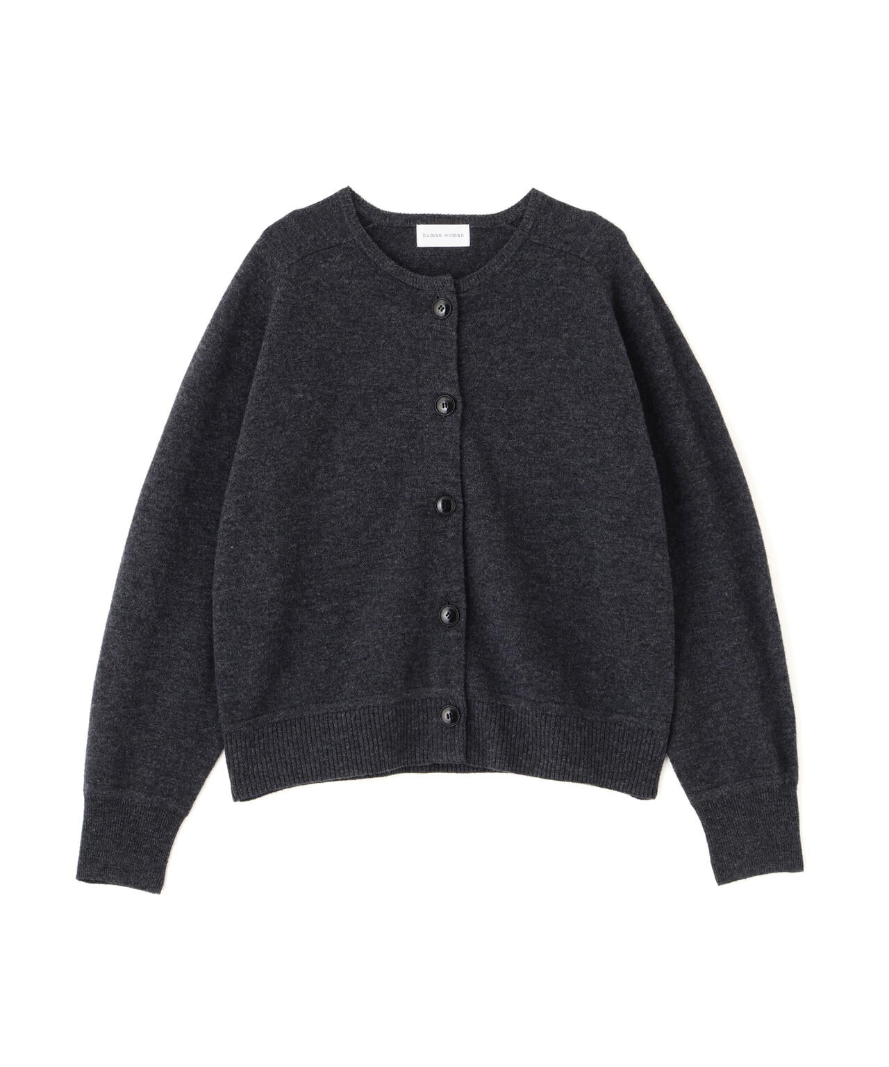 ≪洗える≫ウォッシャブルウールクルーネックカーディガン