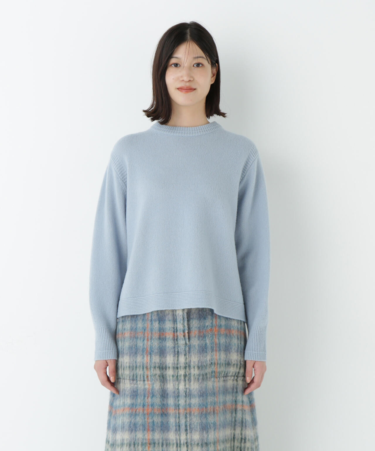 ミドルゲージエアリーニット | human woman（ヒューマンウーマン