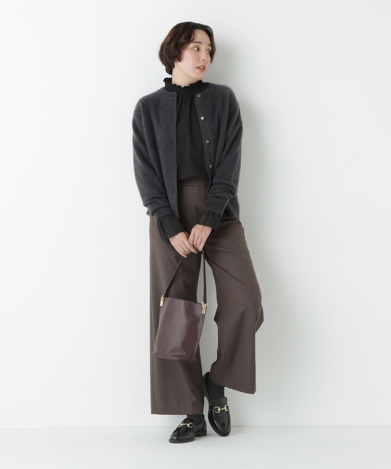 ヤクへアリーカーディガン | human woman（ヒューマンウーマン