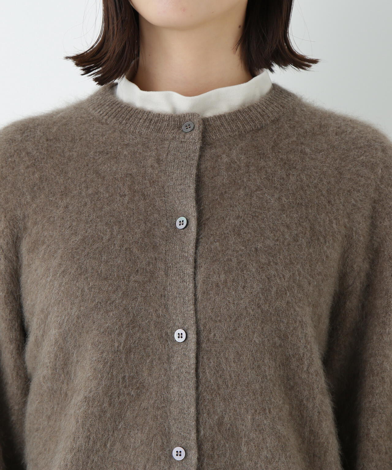 ヤクへアリーカーディガン