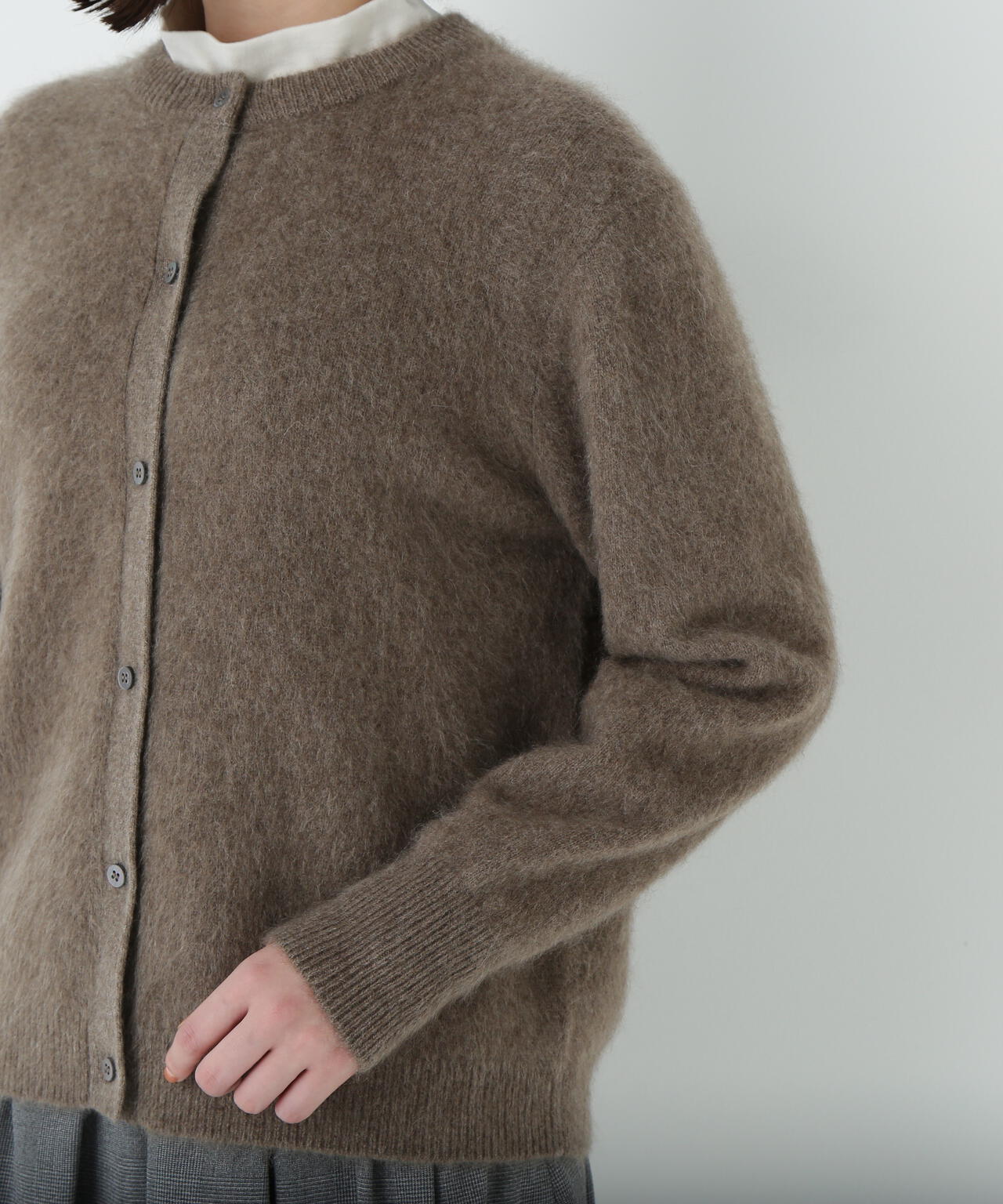 ヤクへアリーカーディガン