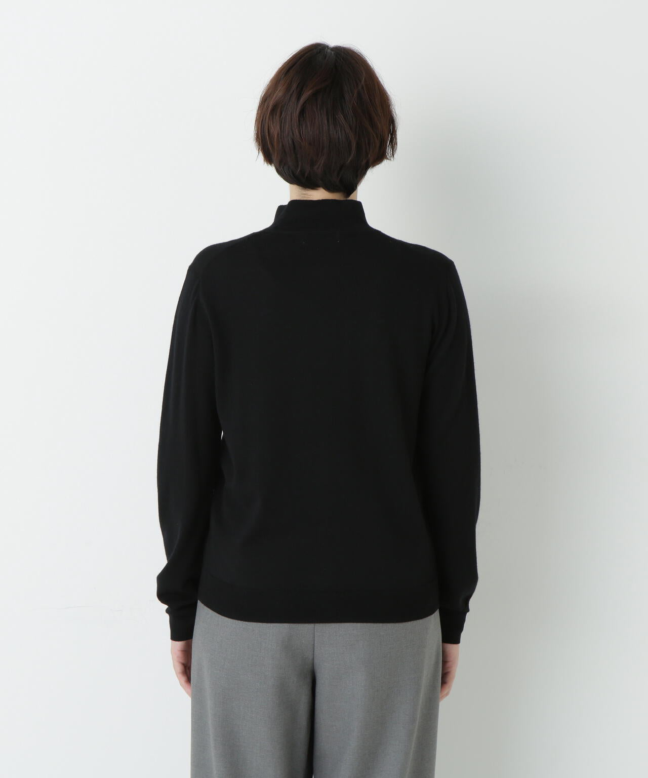 梳毛天竺ハイネックプルオーバー | human woman（ヒューマンウーマン