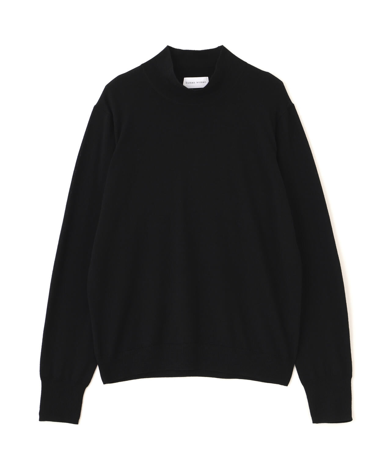 梳毛天竺ハイネックプルオーバー