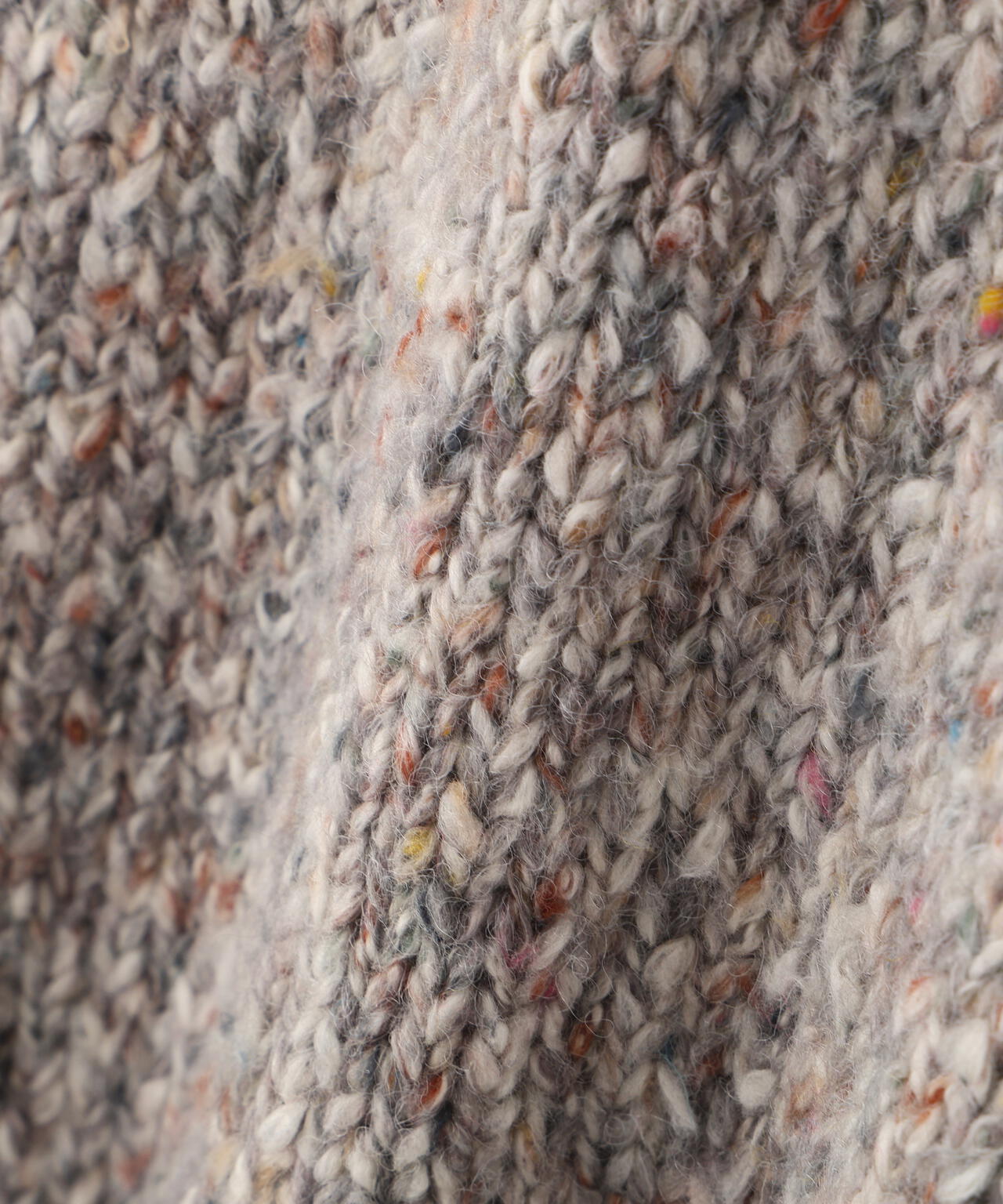 ≪洗える≫ＭＩＸヤーンクルーネックラグランプルオーバー