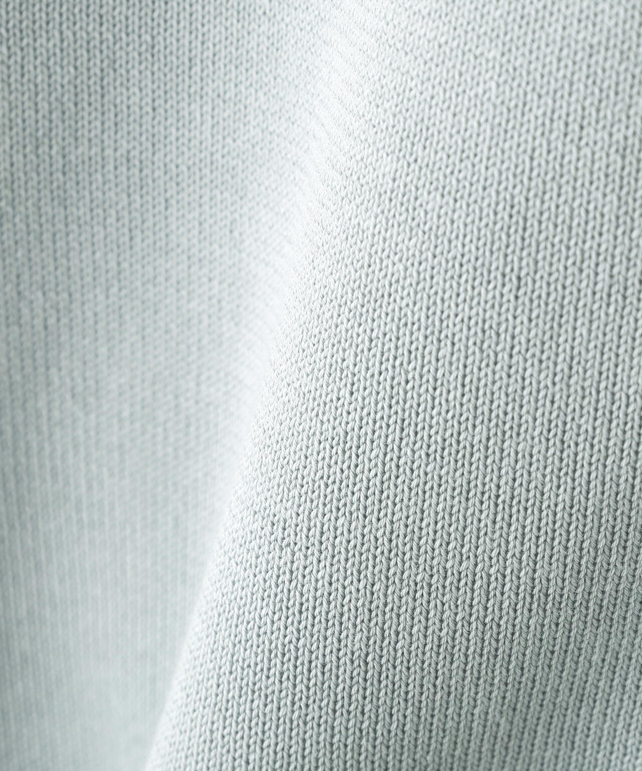 オーガニックコットン混プレーティングカーディガン