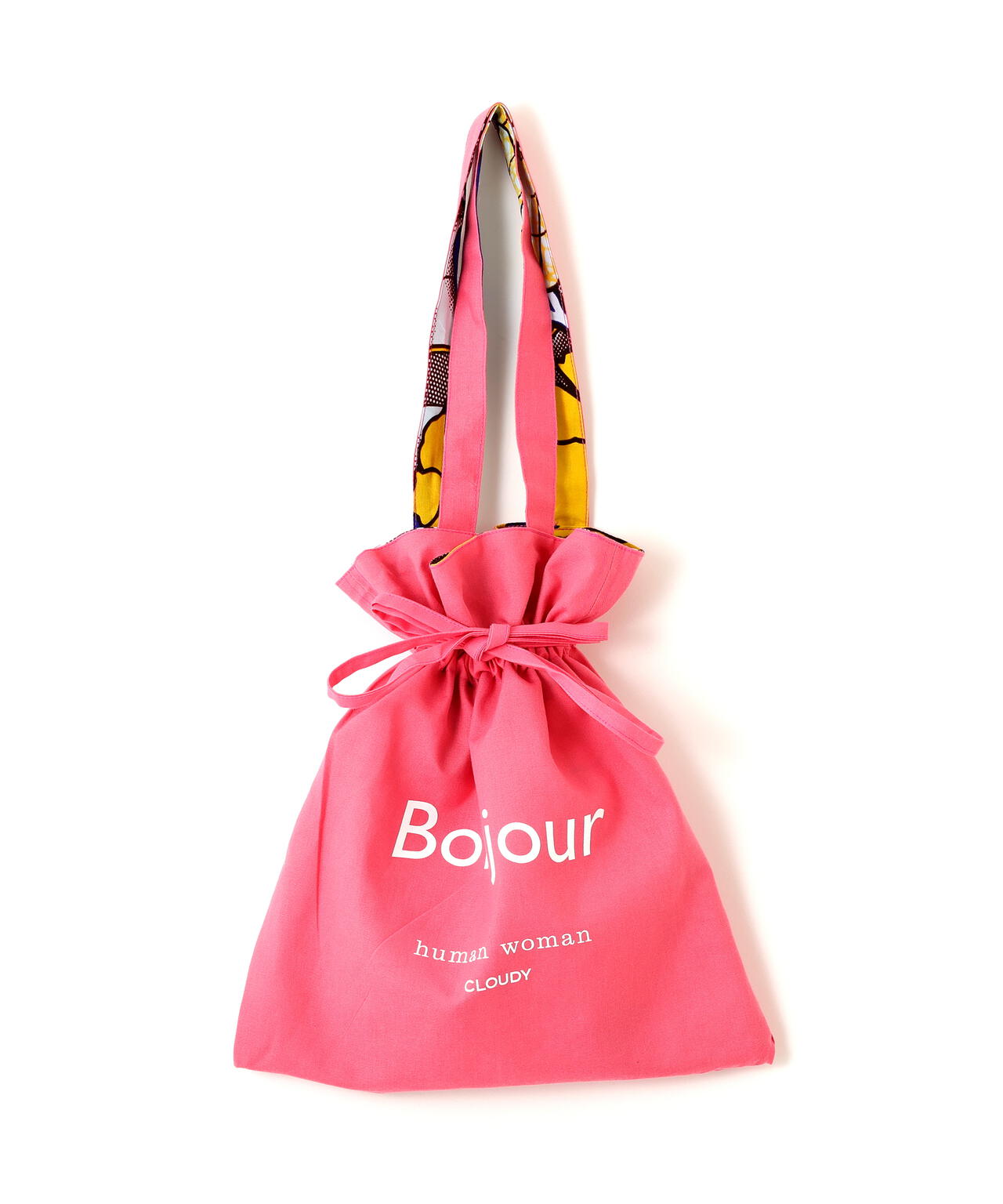 あか様 CLOUDYコラボ】リバーシブルAlpha Bag | human woman