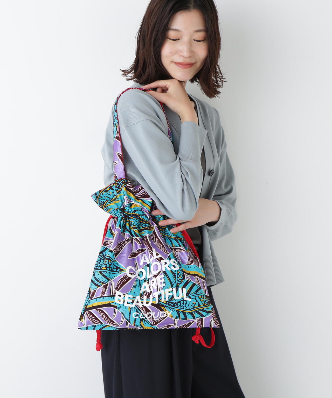 【CLOUDYコラボ】リバーシブルAlpha Bag