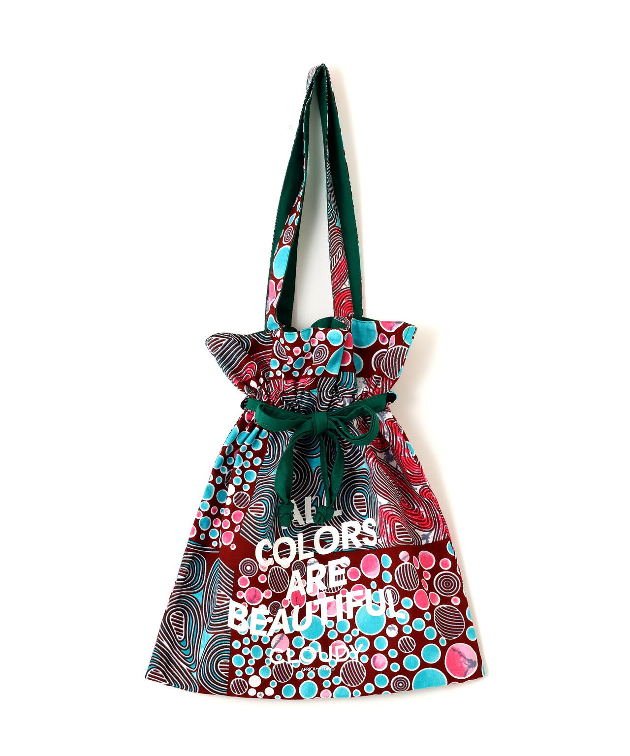 ワンハンドアスレティック　リバーシブルバック CLOUDYコラボ】リバーシブルAlpha Bag | human woman