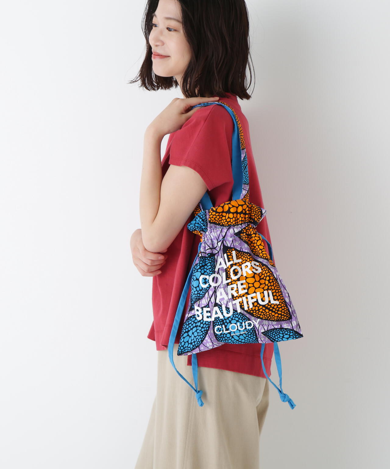【CLOUDYコラボ】リバーシブルAlpha Bag SMALL