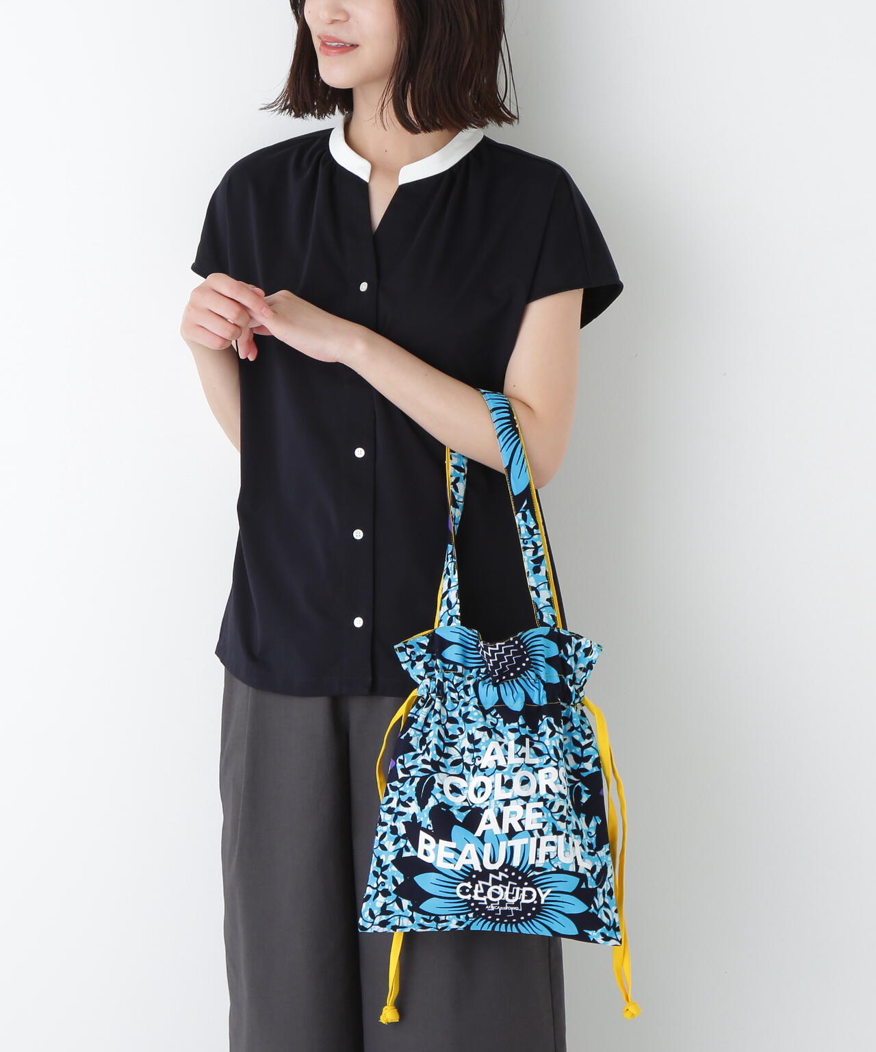 【CLOUDYコラボ】リバーシブルAlpha Bag SMALL