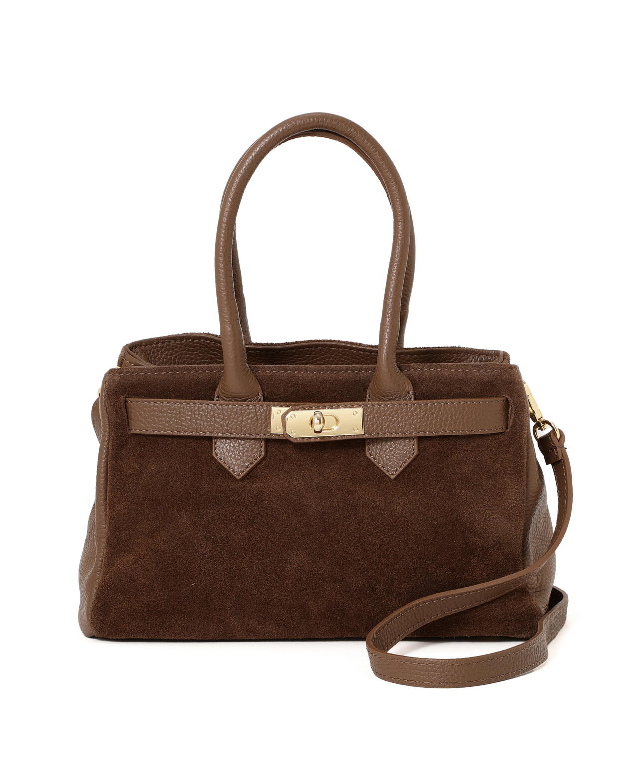 【ＡＵＬＥＮＴＴＩ】　スエードミニトート