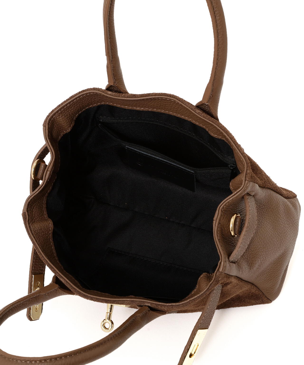 【ＡＵＬＥＮＴＴＩ】　スエードミニトート