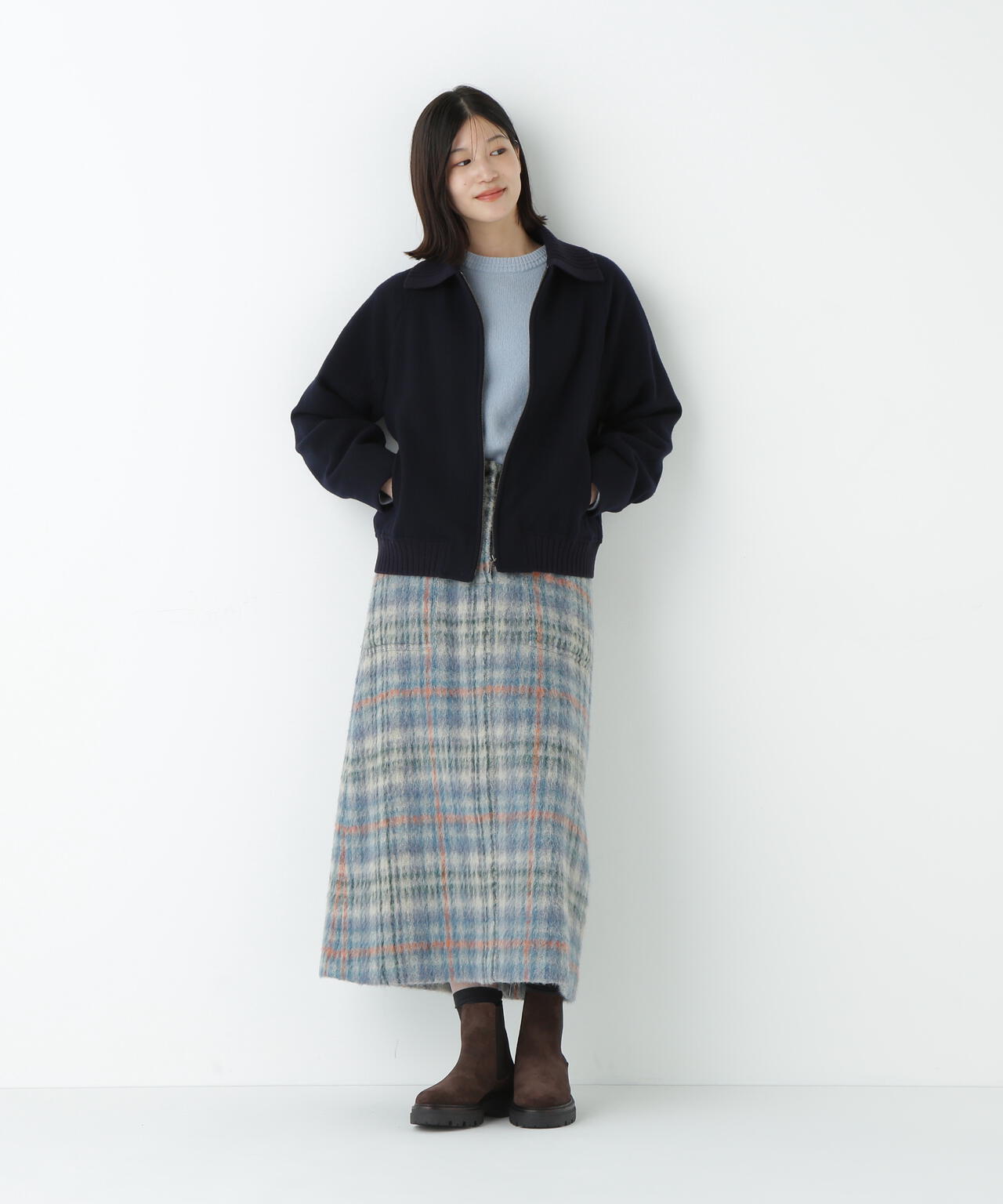 【ＥＮＥＳＳ】　カウレザーチェルシーブーツ