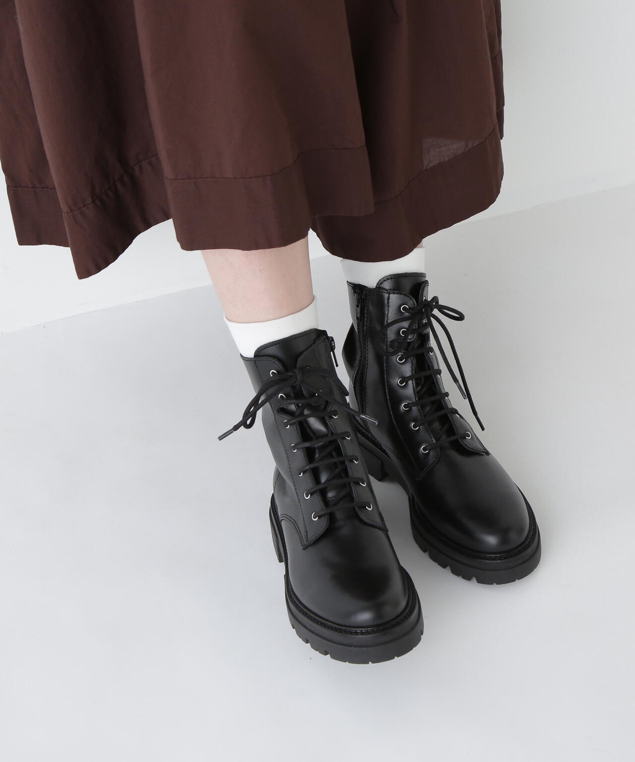 【ＥＮＥＳＳ】　レースアップブーツ