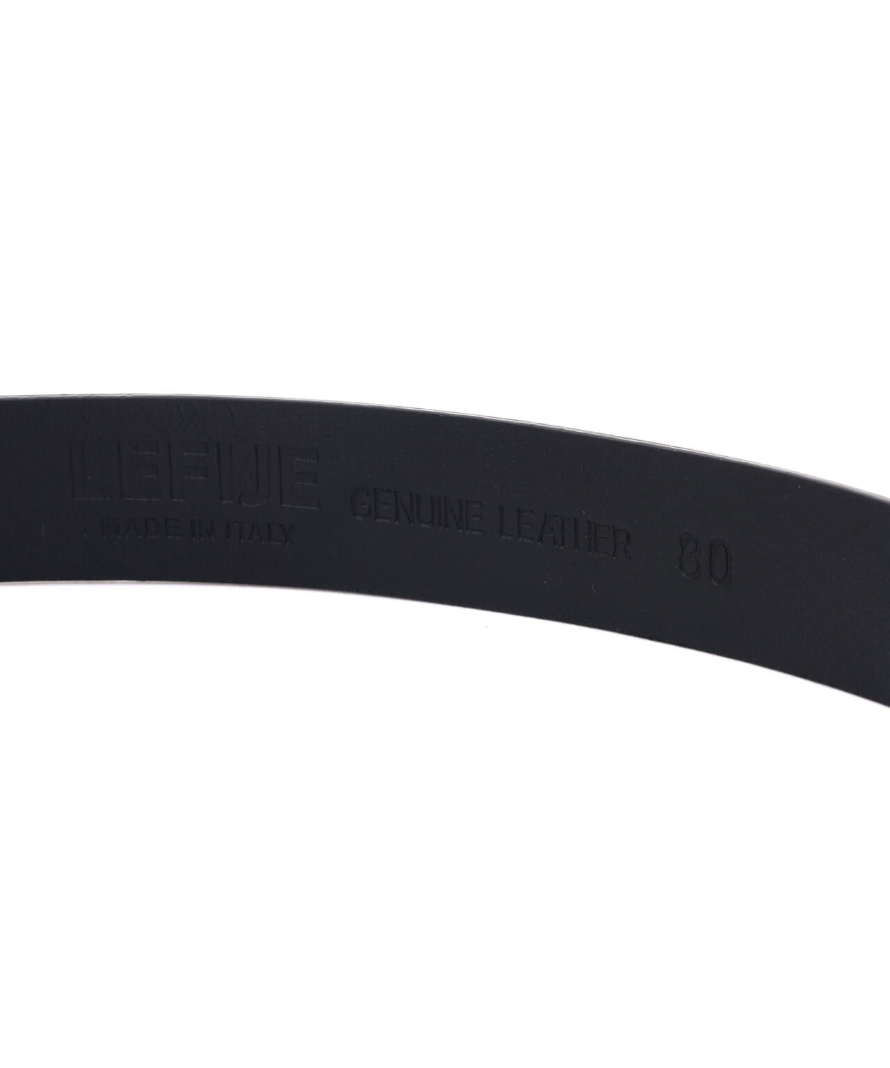 【ＬＥＦＩＪＥ】サークルバックル　レザーベルト