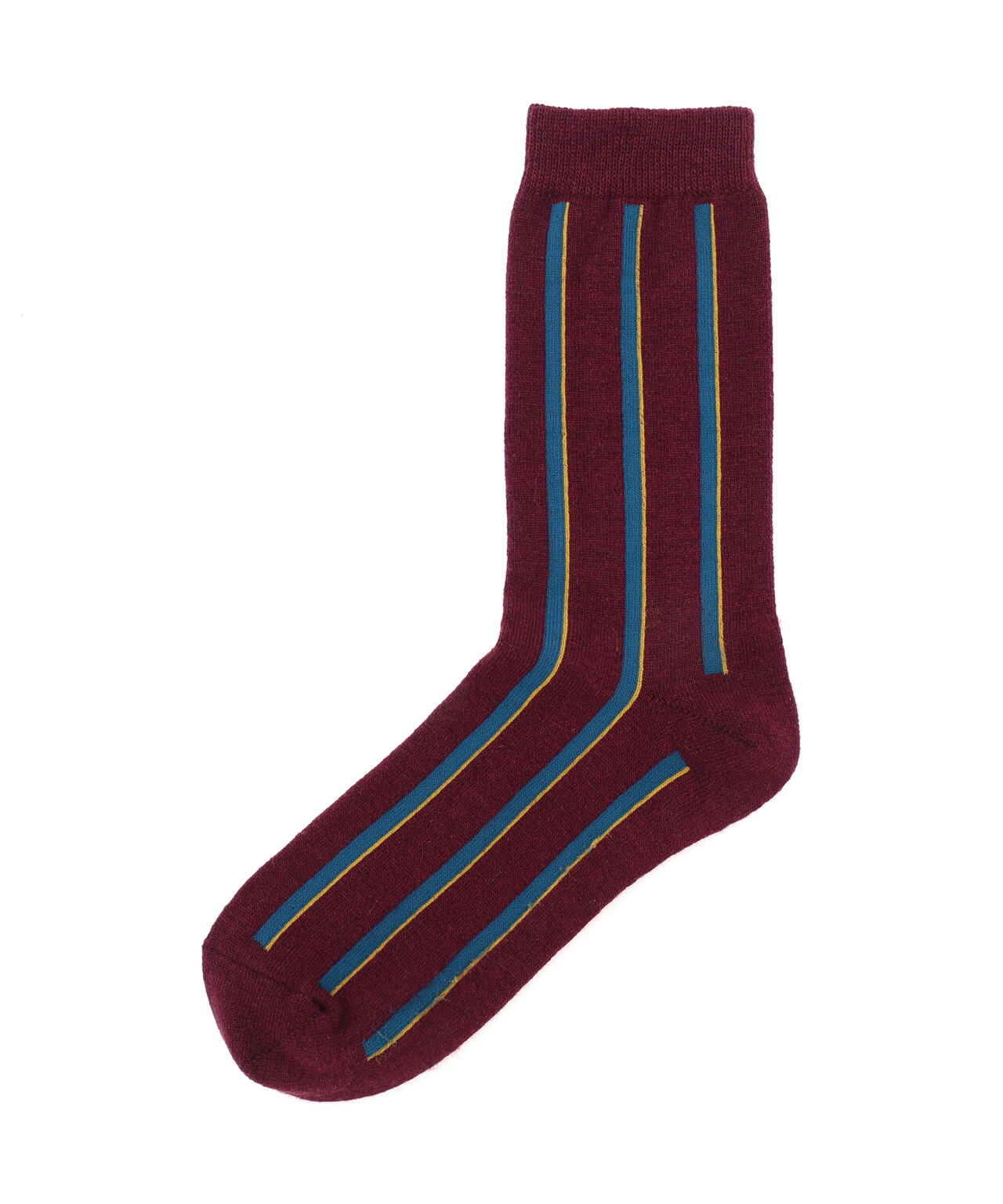 MARCOMONDE】ストライプパターンソックス | human