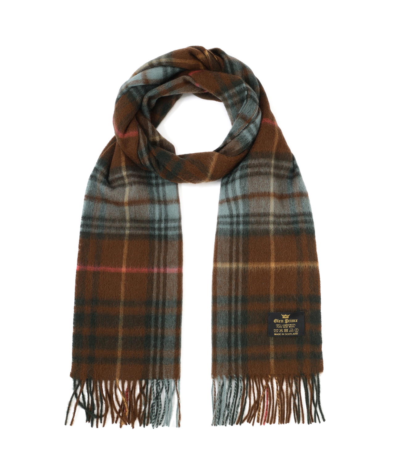 GLEN PRINCE】チェックマフラー | human woman（ヒューマン