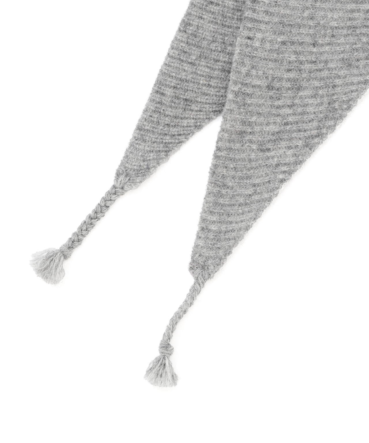 ラムウールトライアングルストール