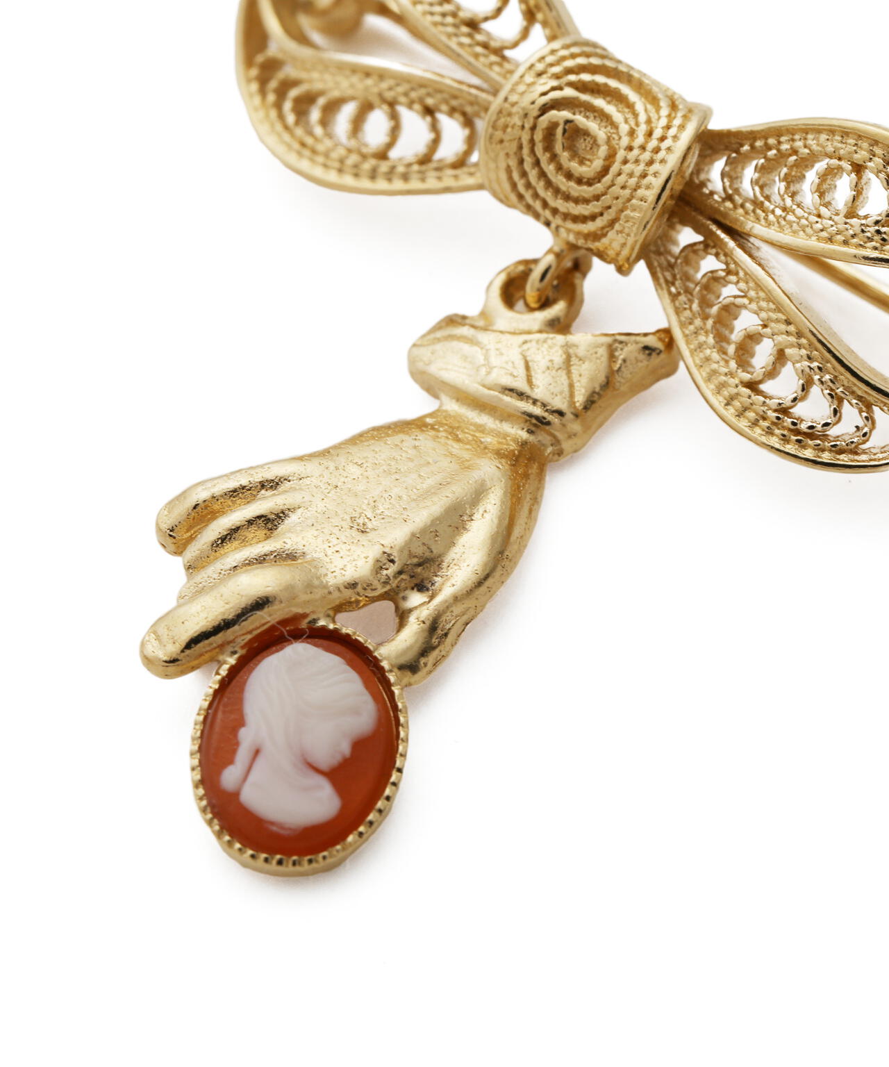 ヒューマンウーマン（human woman）/≪Ｊｕｎｃｏ　Ｐａｒｉｓコラボ≫リボンブローチ ≪Junco Parisコラボ≫リボンブローチ | human woman