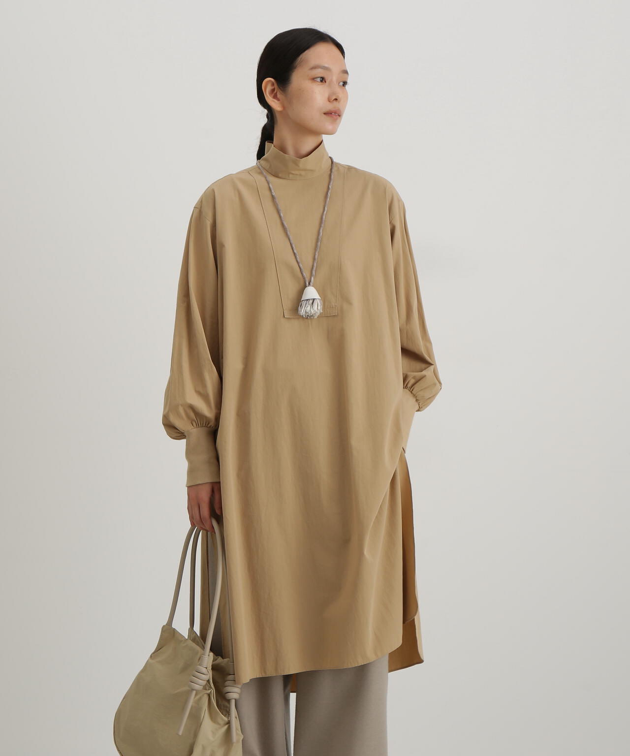 近江晒ブロードシャツ