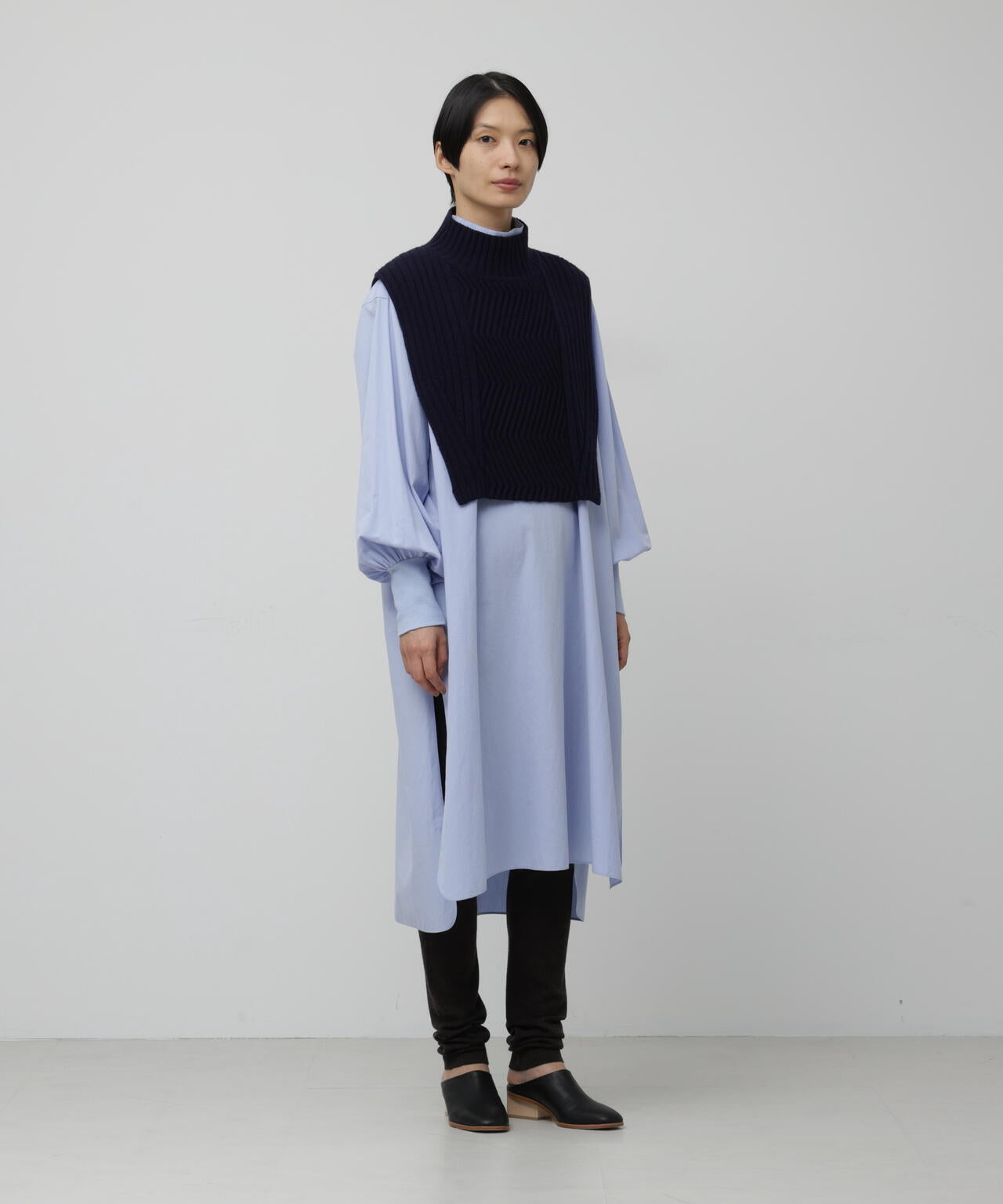 近江晒ブロードシャツ