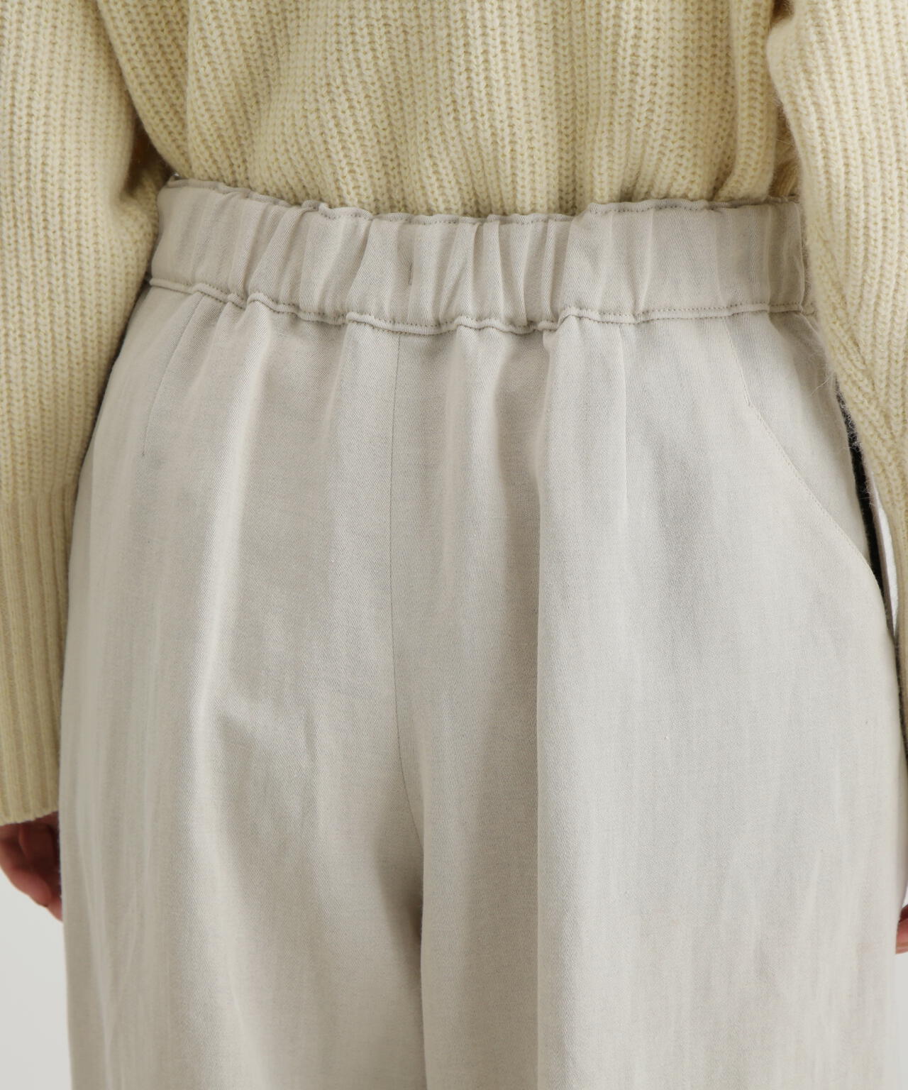 ウール麻カシドスパンツ