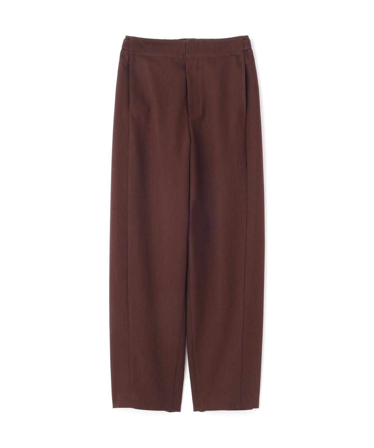 コットンウールソフトテーパードパンツ