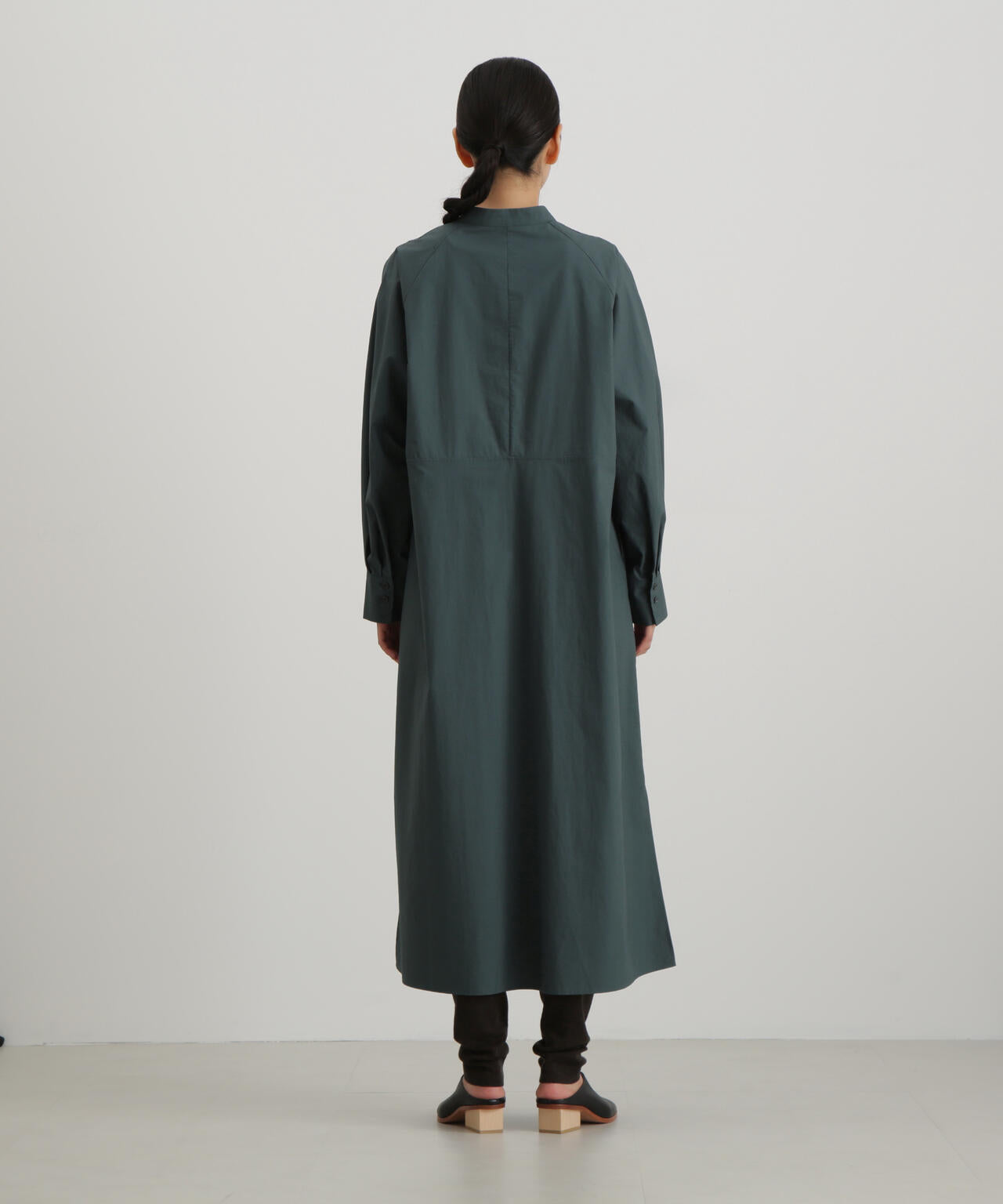 オーガニックコットンダンプワンピース