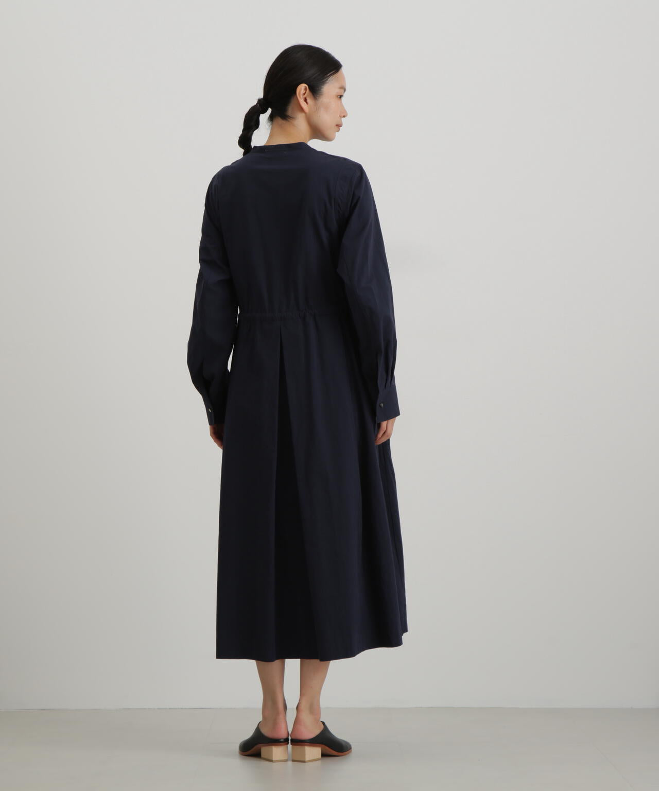 ハイカウントコットンツイルワンピース