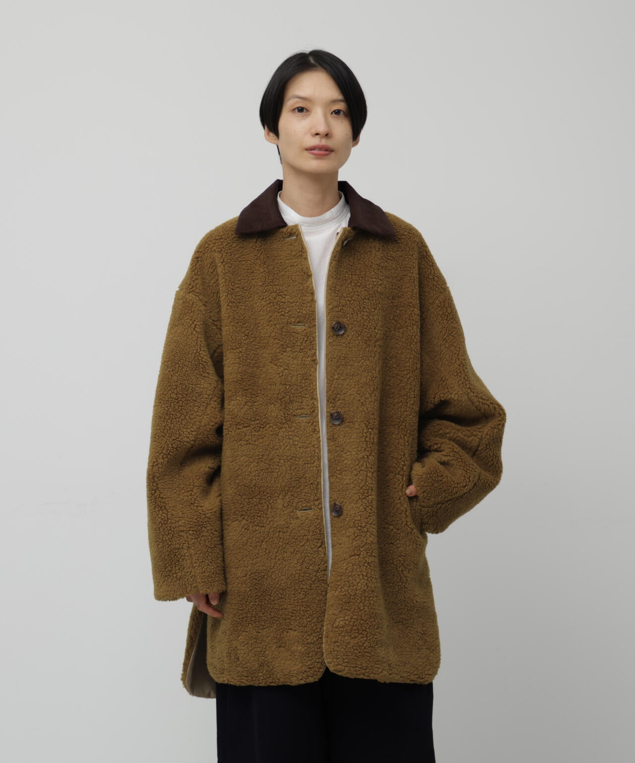 ボア・トスカーナプードルリバーシブルコート | wagona（ワゴナ