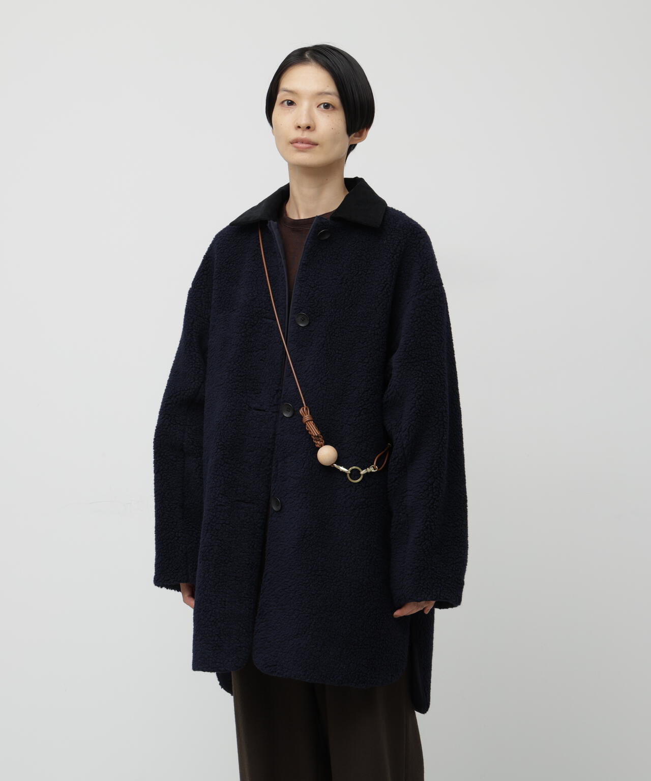 ボア・トスカーナプードルリバーシブルコート