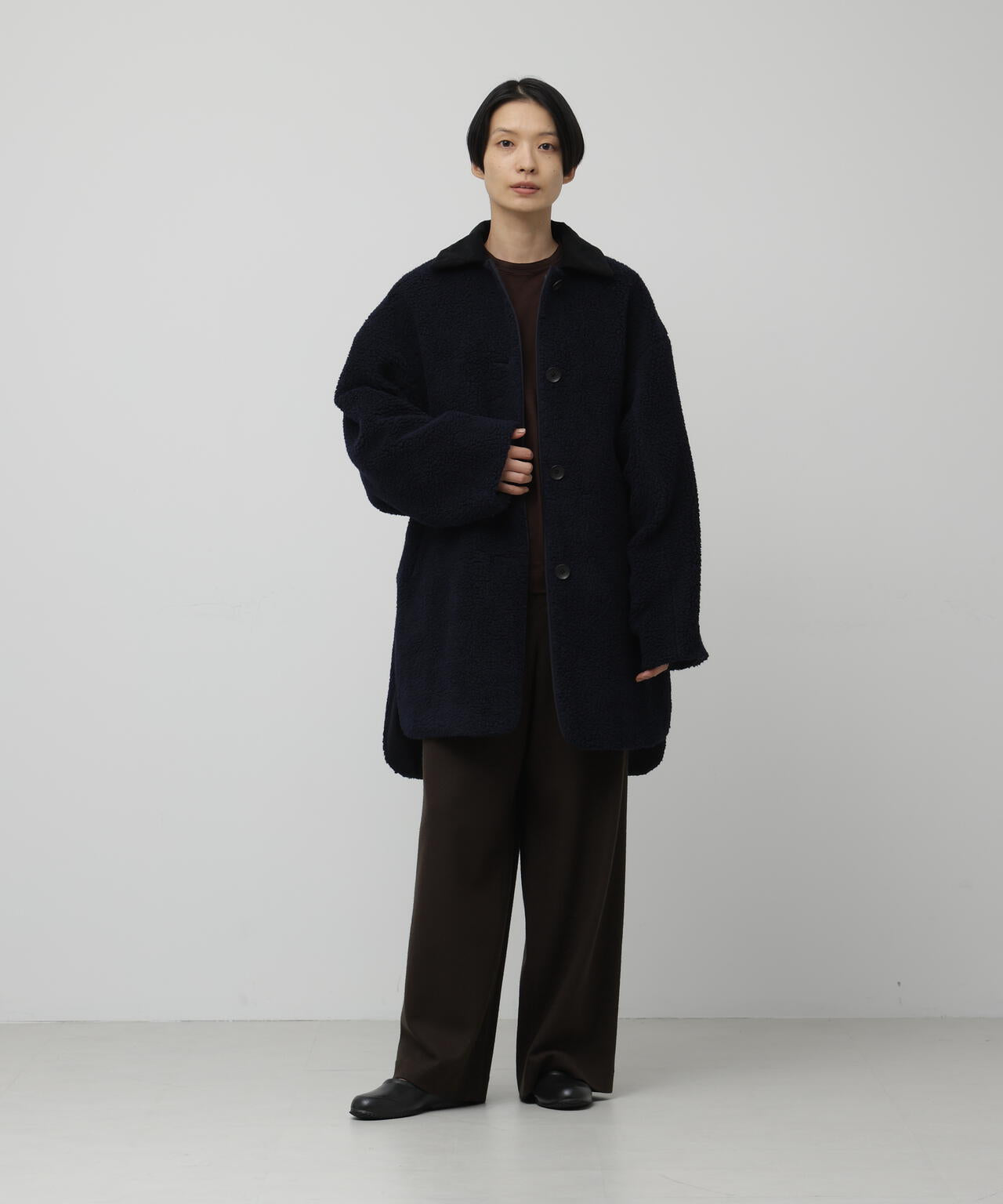 ボア・トスカーナプードルリバーシブルコート