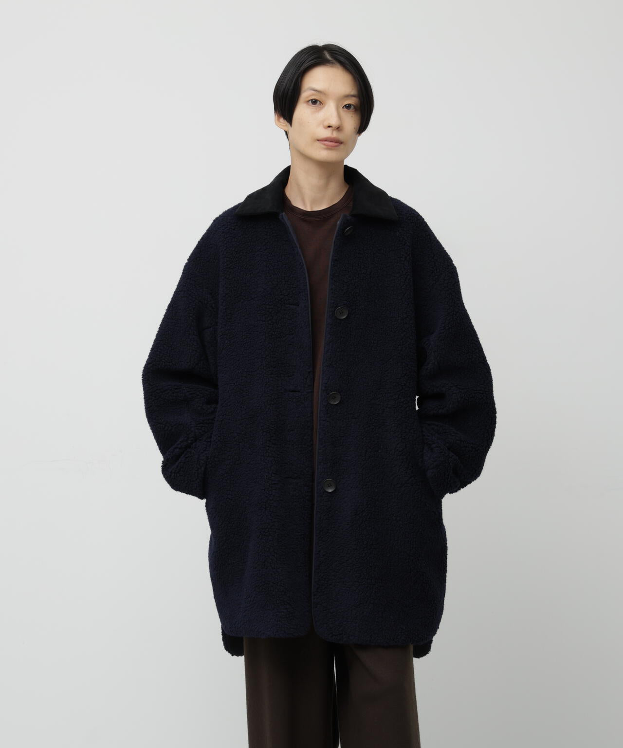 ボア・トスカーナプードルリバーシブルコート